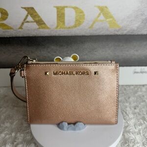 Michael Kors Rose Gold Wristlet